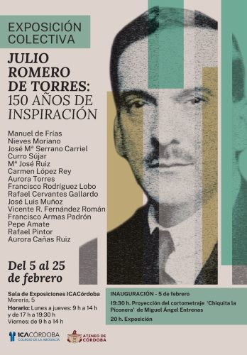 Cartel Exposición Julio Romero de Torres